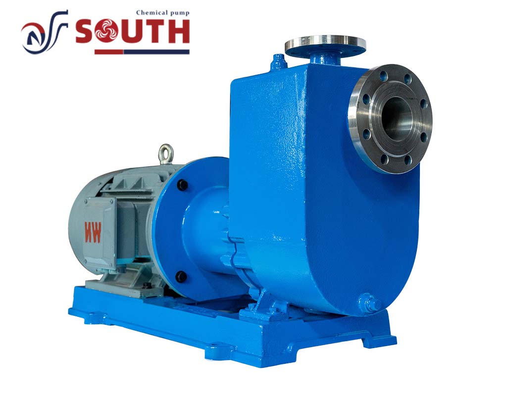 Directly connected stainless steel magnetic self-priming pump