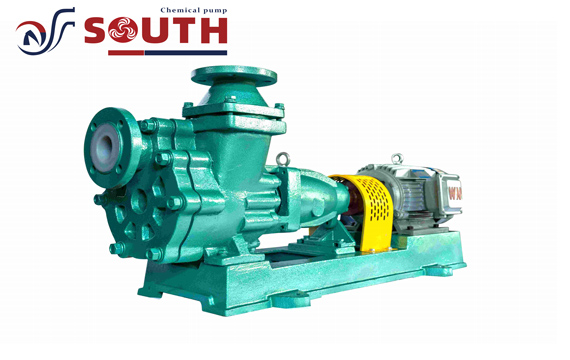 FZB-fluorine plastic lining self- priming centrifugal pump