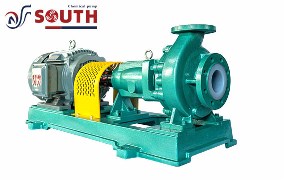 IHF single stage single suction lining fluorine plastic chemical centrifugal pump