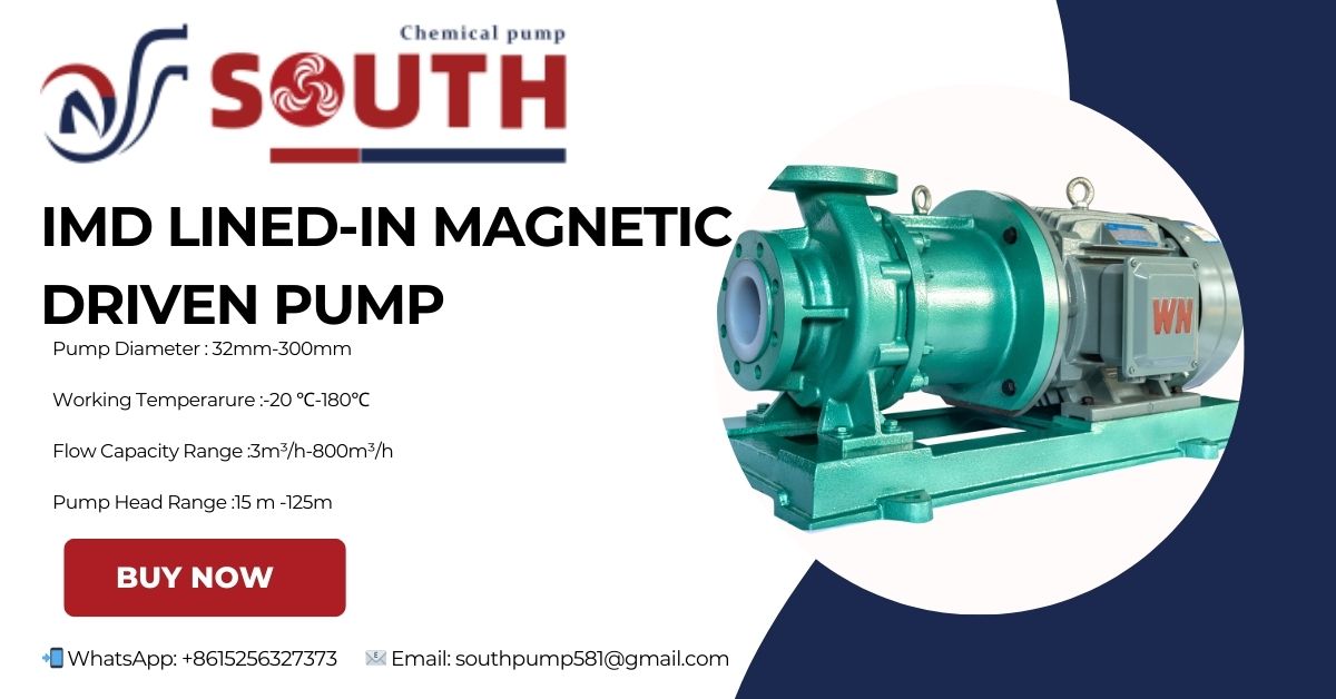 advantages of magnetic-drive pumps